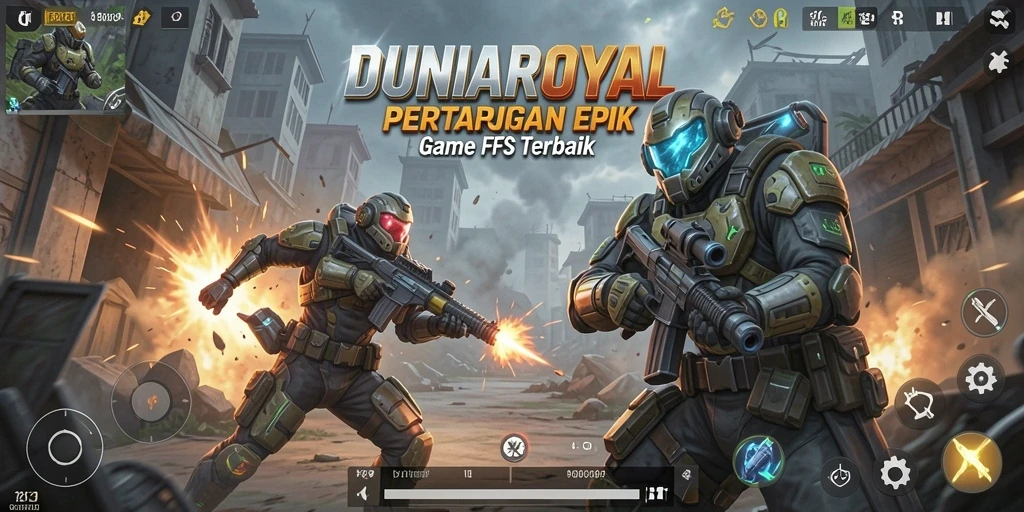 Gameplay mendebarkan di DUNIAROYAL dengan aksi cepat dan grafis menakjubkan.