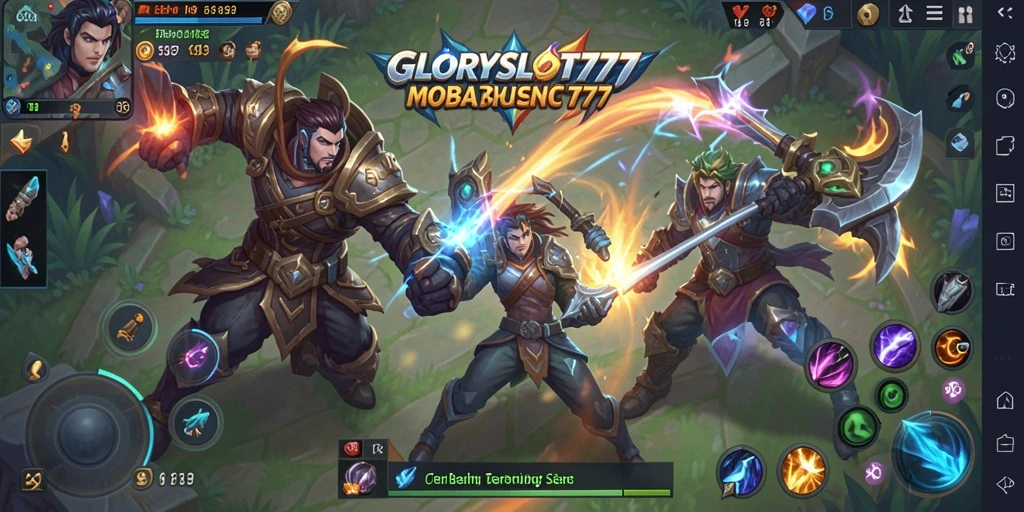 Grafis tajam dari gameplay seru di GLORYSLOT777.