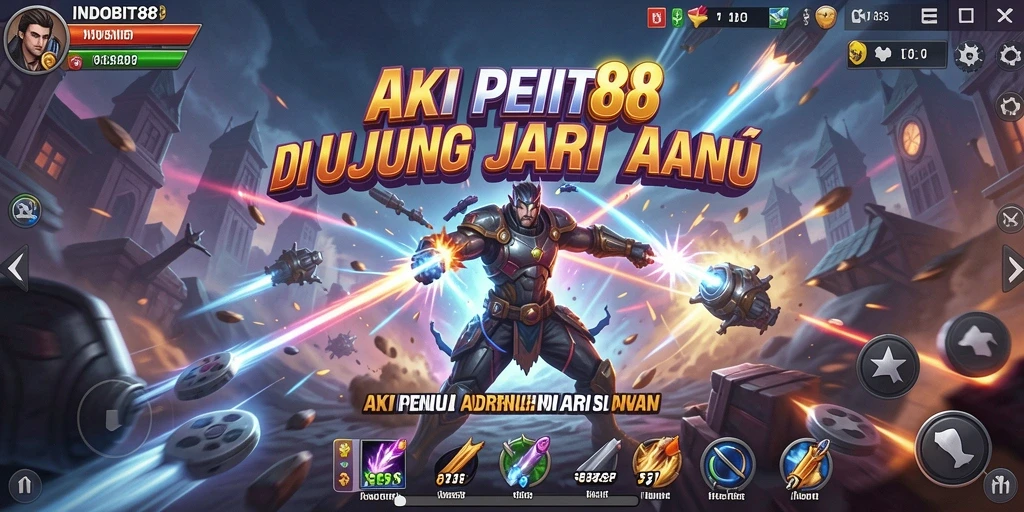 Menampilkan aksi mengesankan dalam gameplay <strong>INDOBIT88</strong>.