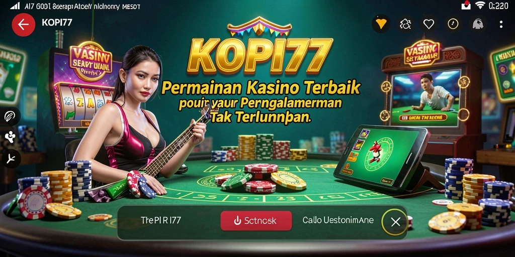 Screenshot gameplay KOPI77 menampilkan pengalaman bermain kasino yang menarik.