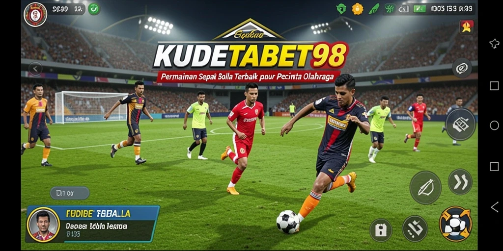 Tampilan grafis menakjubkan dari gameplay KUDETABET98 yang penuh aksi.