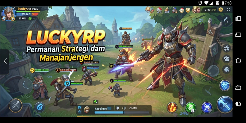 Gameplay menarik di dunia strategi LUCKYRP dengan grafis menawan.