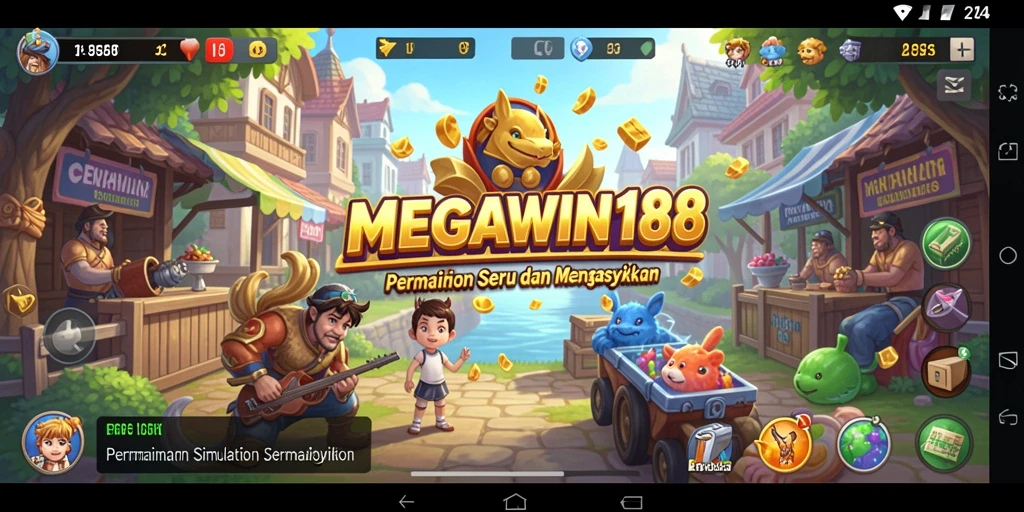 Gameplay seru di MEGAWIN188 dengan grafik menakjubkan.