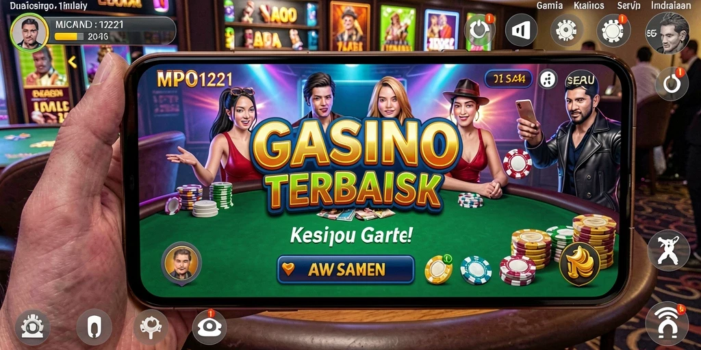 Gameplay seru dan menghibur di MPO1221 game Kasino.
