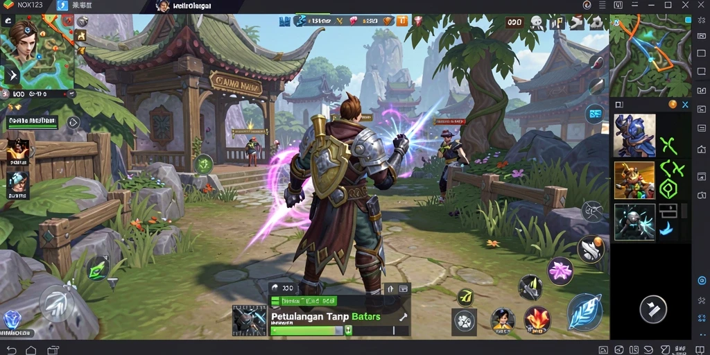 Tampilan gameplay epik di dunia <strong>NOX123</strong>.