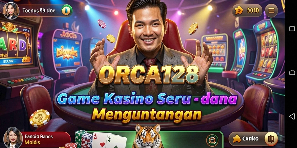 Tampilan menarik dari gameplay Kasino ORCA128 yang penuh aksi.