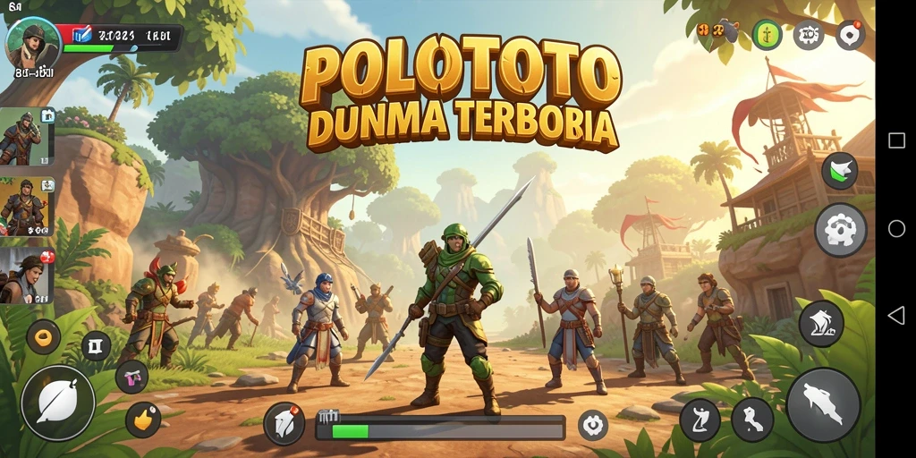 Tangkap momen seru dalam gameplay dunia terbuka POLOTOTO.