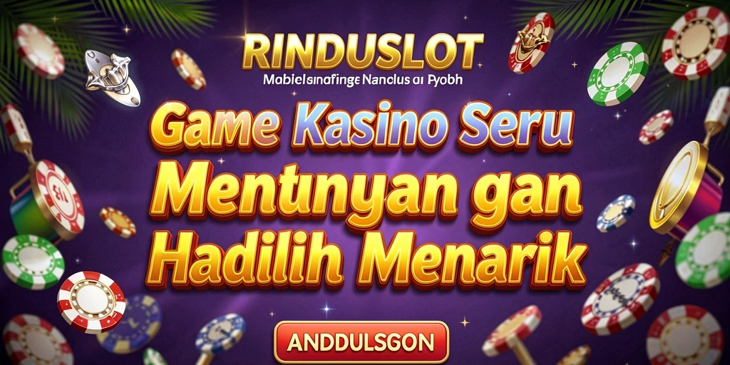 Tampilan gameplay seru dan grafis menarik dari RINDUSLOT.