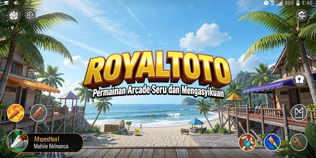 Tampilan gameplay ROYALTOTO yang menarik dan penuh warna.