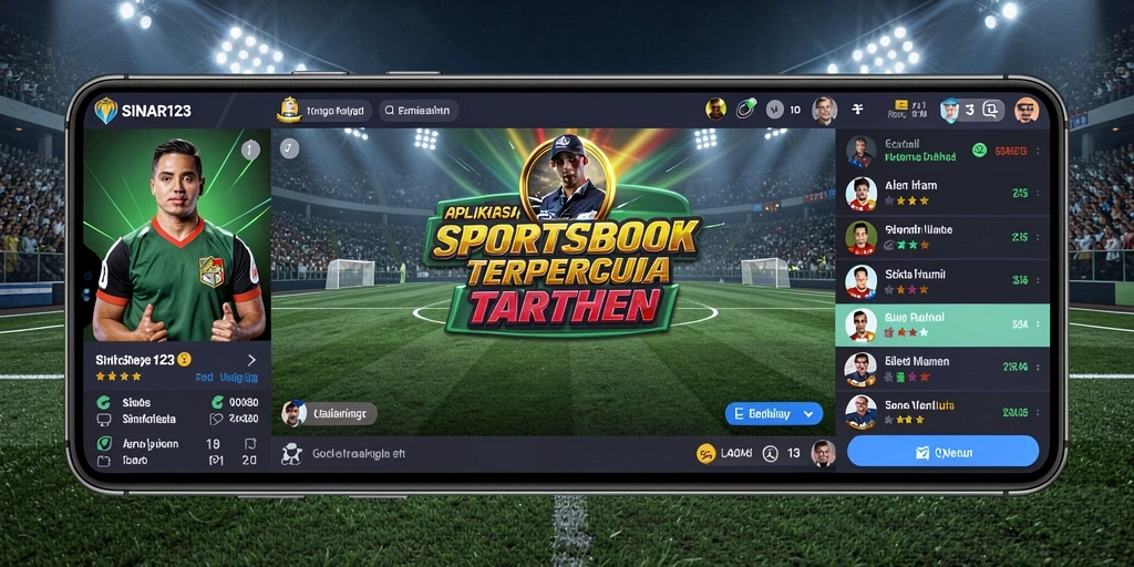 Screenshot permainan SINAR123 menampilkan pengalaman taruhan yang lengkap.