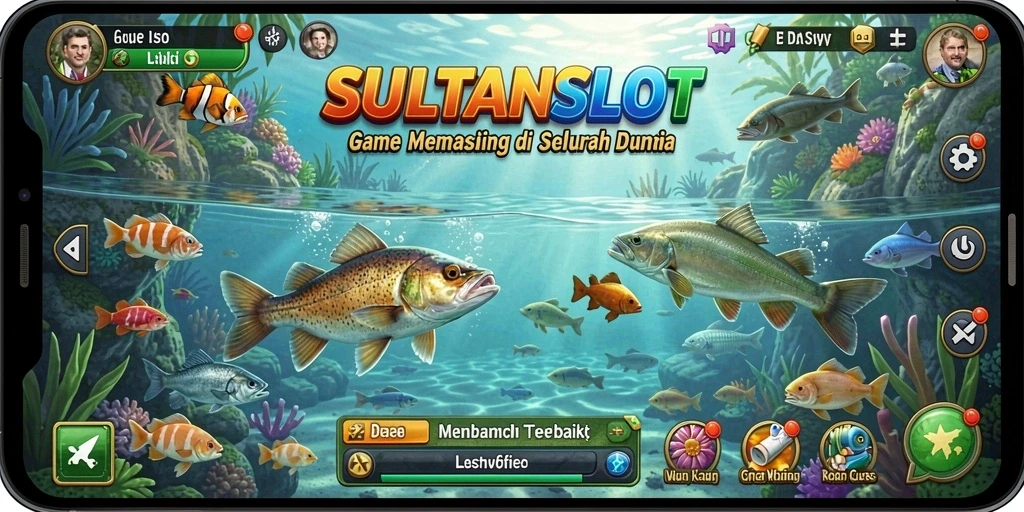 Tangkapan besar dalam gameplay SULTANSLOT yang mendebarkan.
